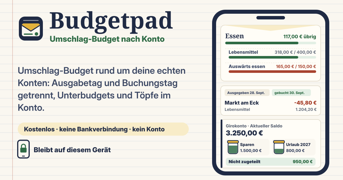 Budgetpad