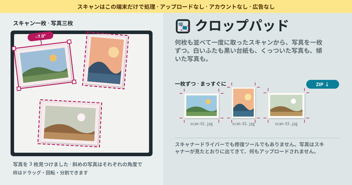 クロップパッド