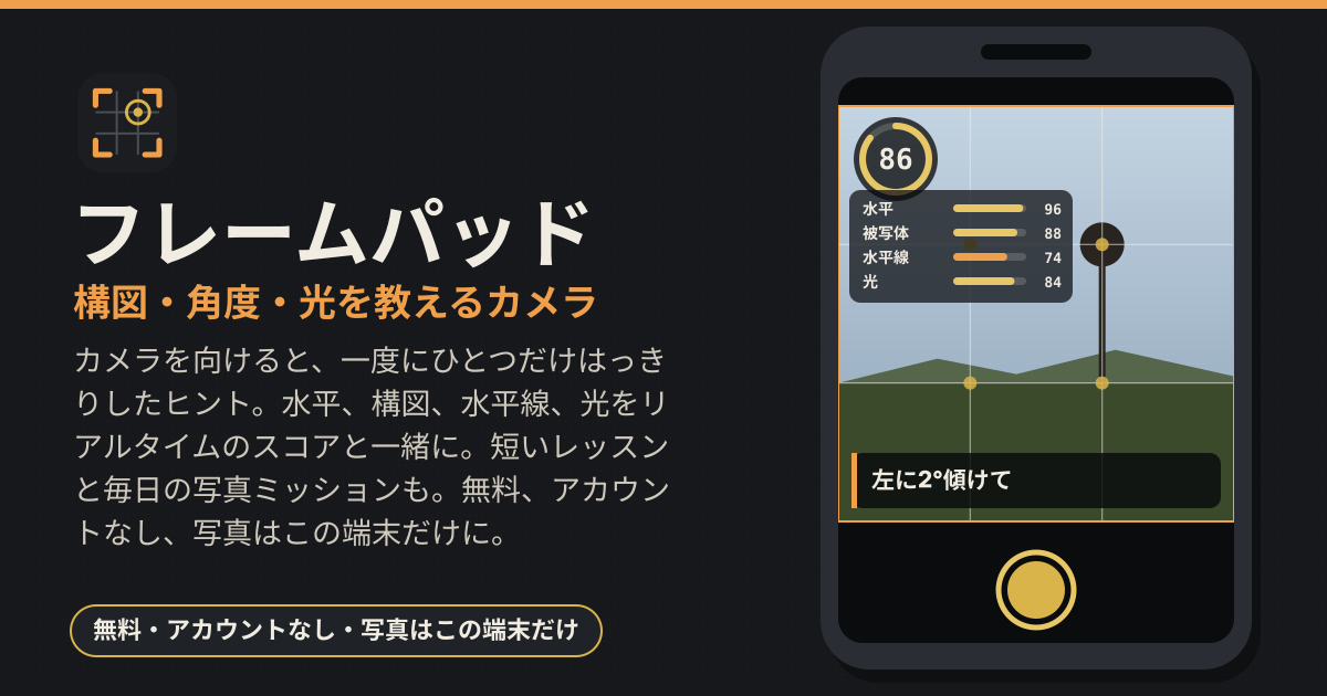 フレームパッド