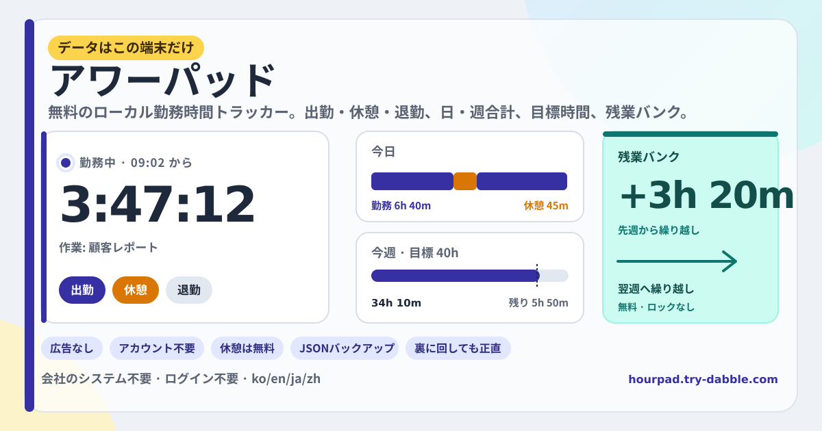 アワーパッド