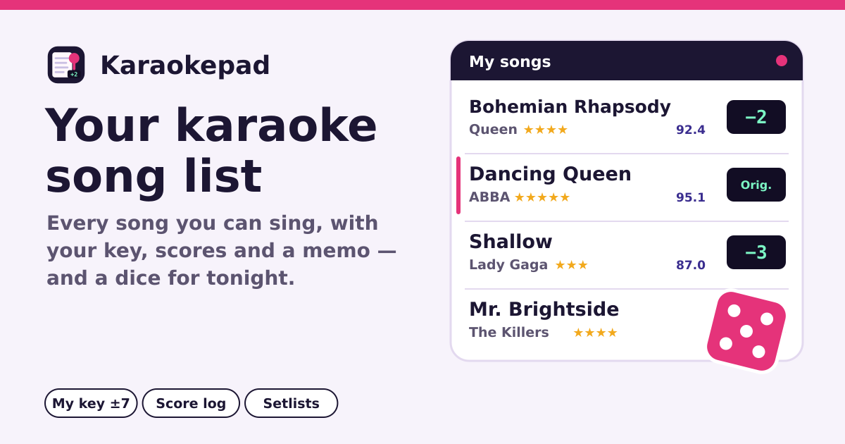Karaokepad
