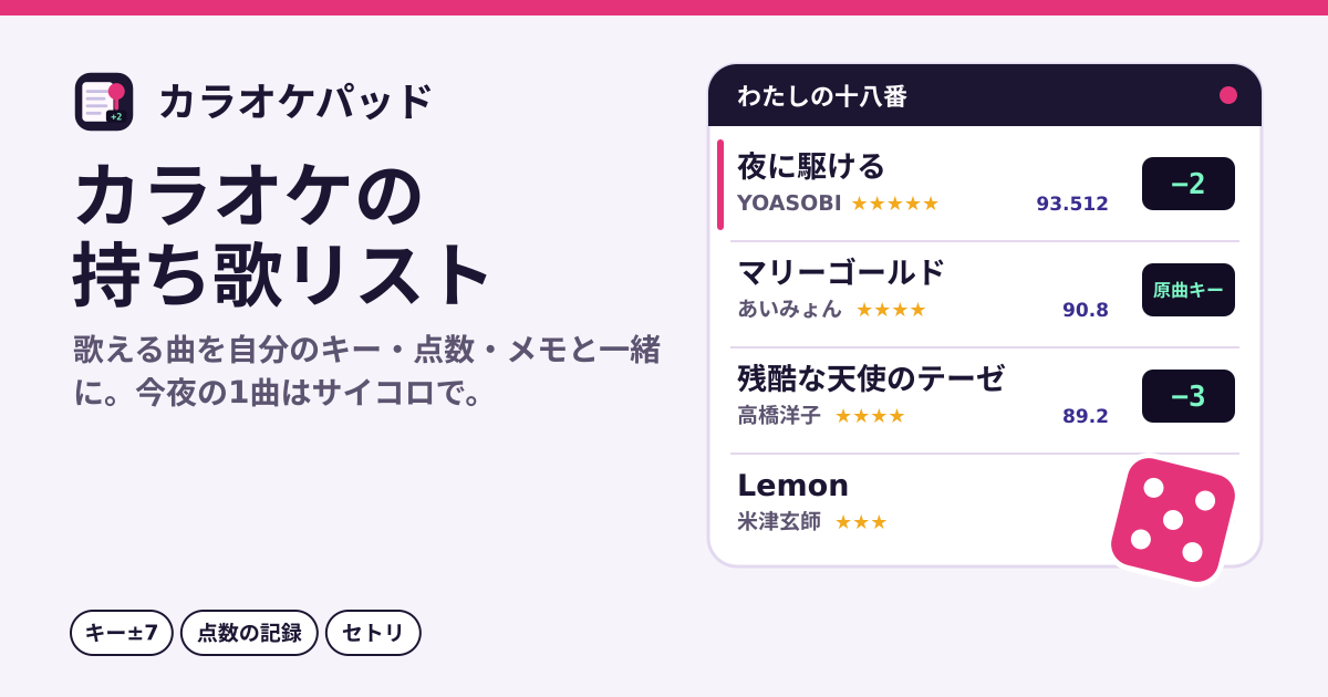 カラオケパッド