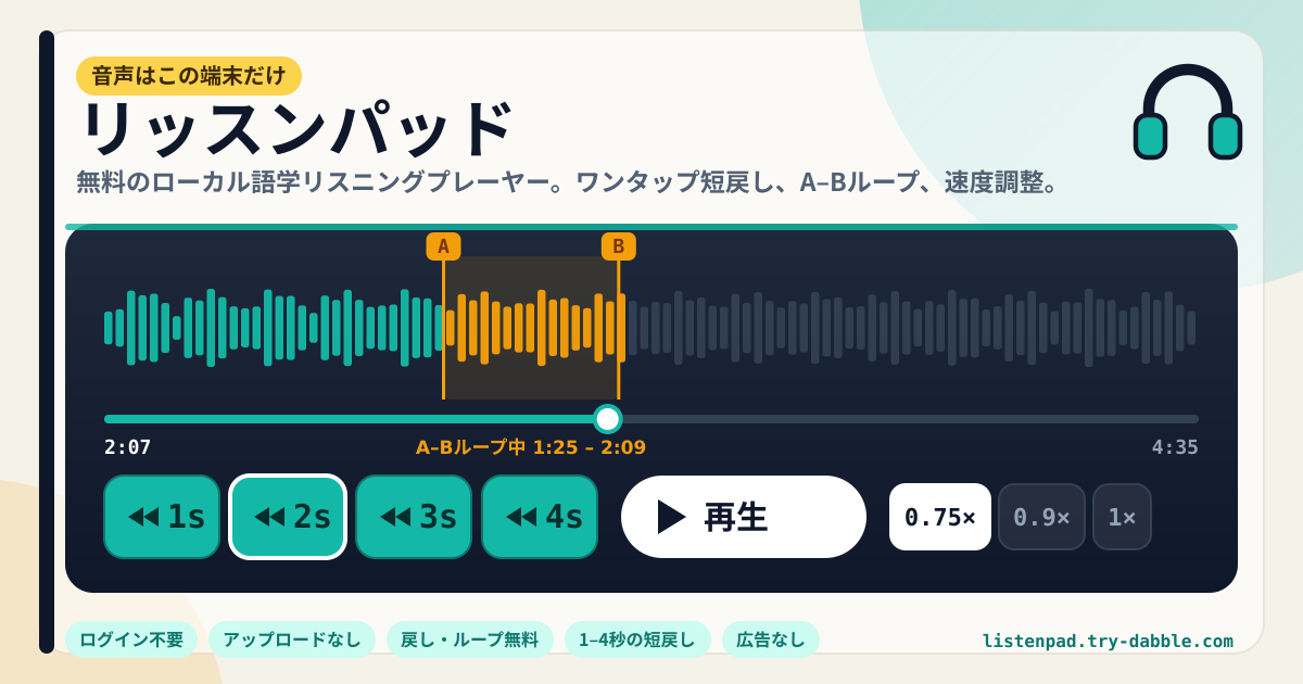 リッスンパッド