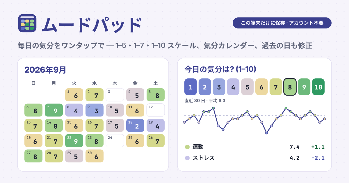 ムードパッド