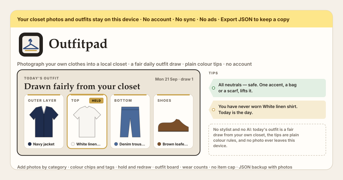 Outfitpad