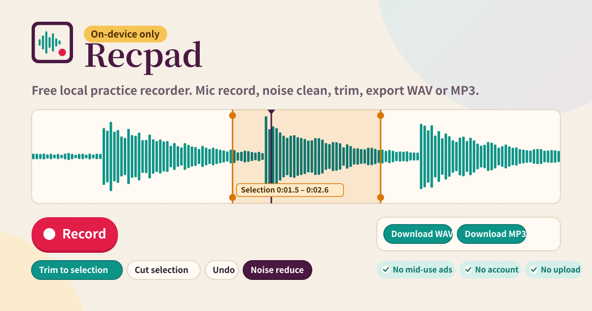 Recpad