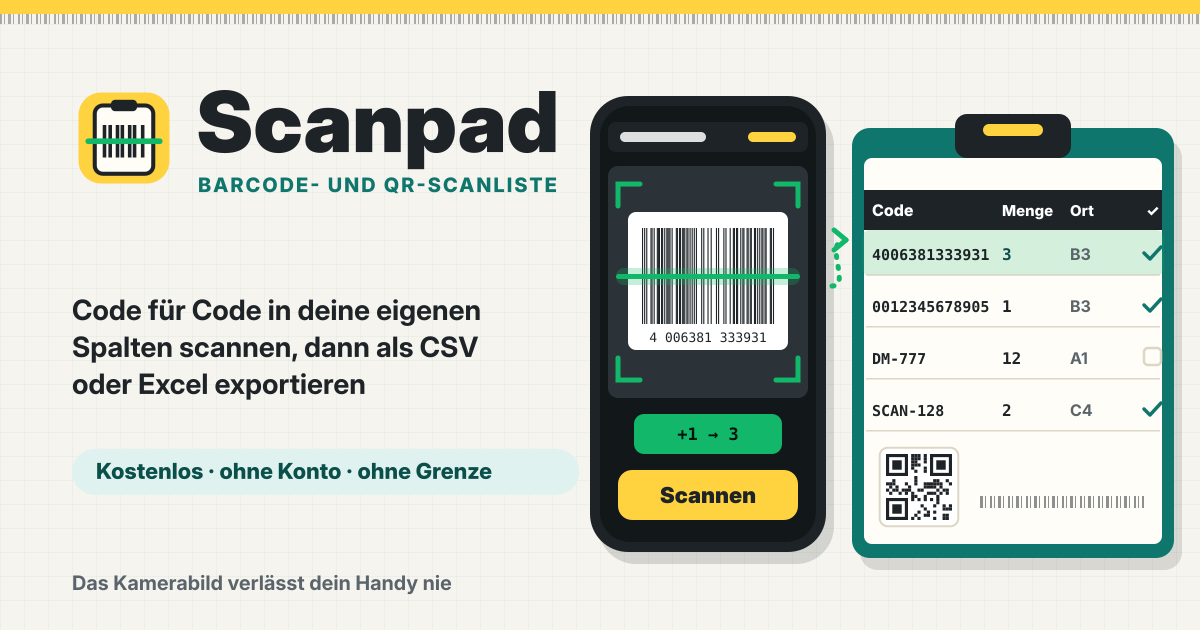 Scanpad