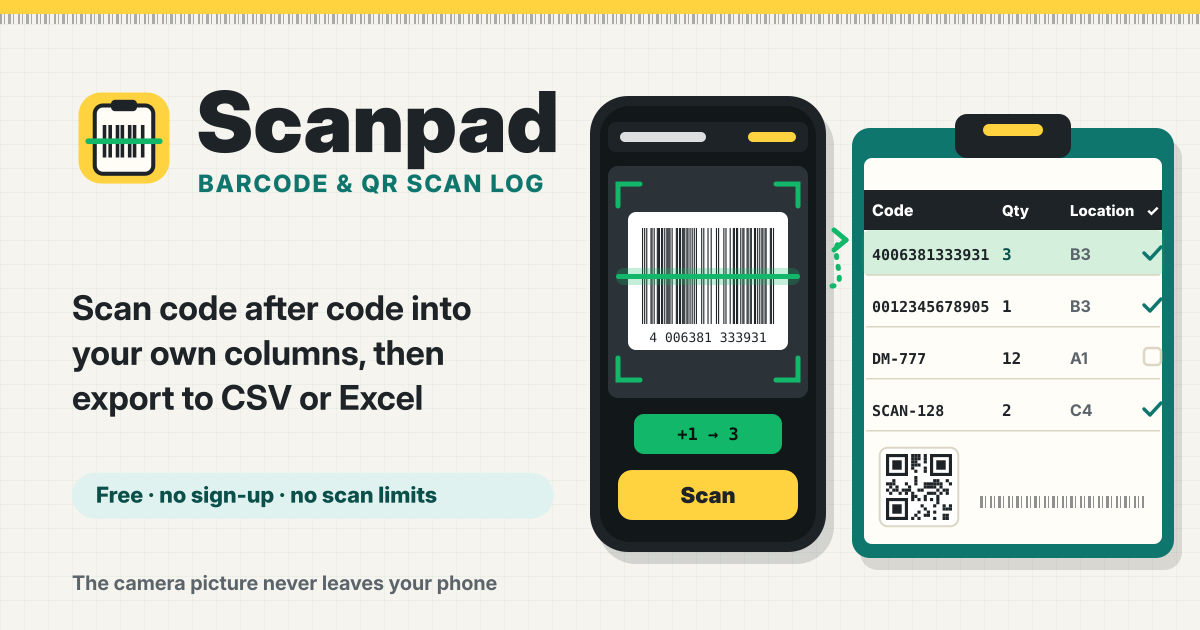 Scanpad