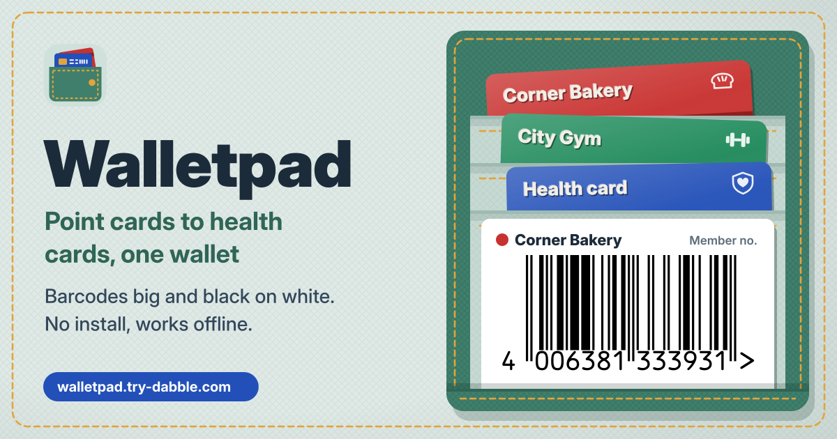 Walletpad